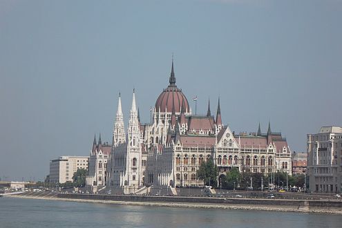 Vista panoramica del Parlamento a Budapest - Novotel Budapest Danube