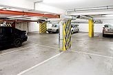 Garage sottoterraneo custodito al hotel City di Budapest