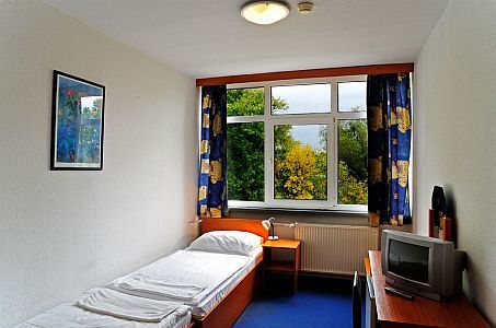 Camera a due letti con vista sul Danubio a Budapest - Hotel Romai