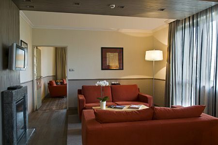Suite con camino al Mamaison Hotel Andrassy a Budapest