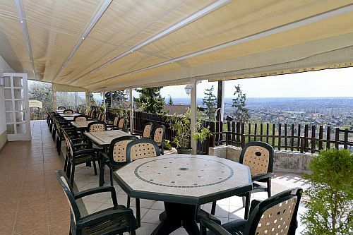 Terrazza con vista panoramica - Budai Hotel Budapest