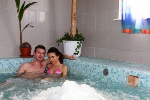 Jacuzzi all'Hotel Griff a Budapest - fine settimana a Budapest